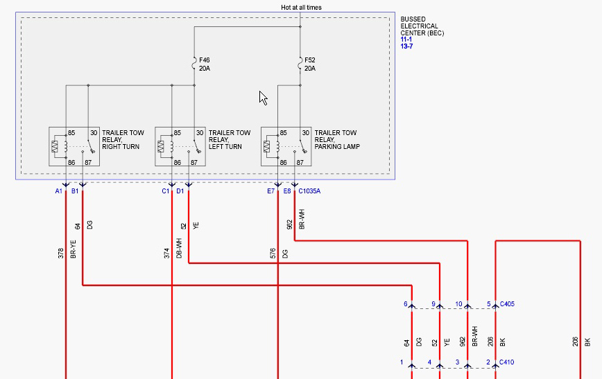 Trailer Wiring On The 2005 Ford Freestar Davintosh